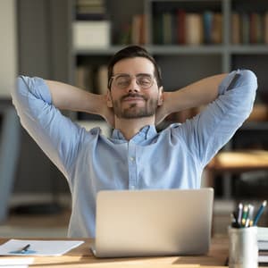 Work Serenity: Peaceful Lofi Ambient Sound Harmony - Work at Home Lofi