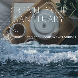 Create Your Sanctuary with Piano and Ocean Waves Sounds - The Ocean Therapist