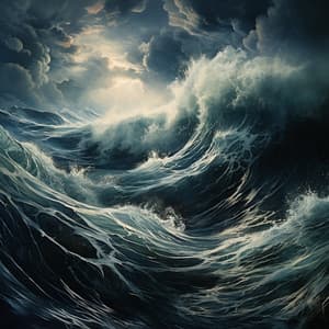 Serenidad Del Océano: Mareas De Relajación Binaural - Muestras de ondas cerebrales