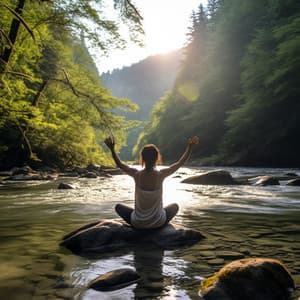 River Asana: Yoga Flowing Harmony - River Sound for Sleep