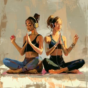 Flowing Yoga Melodies: Chill Music for Serenity - Chillout Music Lounge