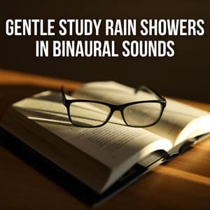 Gentle Study Rain Showers in Binaural Sounds - Binaural Shapers