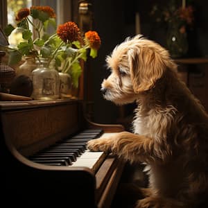 Armonía De Piano Para Perros - Salón con piano bar