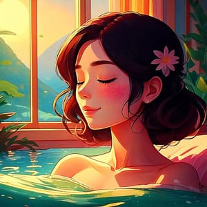Spa Escape Lofi: Gentle Tunes for Peace - Binaural Mind Dimension