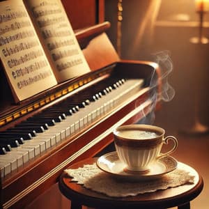 Fresh Coffee Time with Delicate Sounds of Piano - Cafe Piano Music Collection