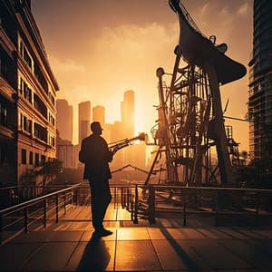 Silhouettes in the City: Fusion Jazz Suite - Fun Jazz