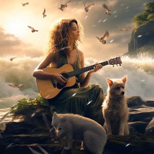 Harmonic Fire Howl: Music for Canine Companions - Música Instrumental Maestro