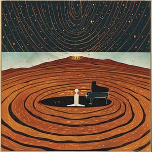 Återställande Piano: Brun Brus för Klarare Drömmar - Chillout Lounge Piano