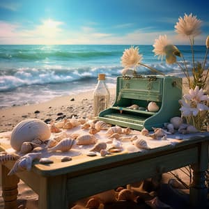 Oceanic Work Harmony: Synchronized Waves Music - Native American Nature