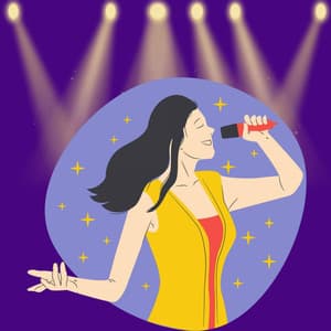 Sprightly Background Music for Moonlight Worlds - Concentration Music for Work