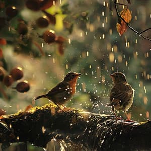 Nature's Lullaby: Binaural Rain and Birds for Sleep - The Nature Of Sleep