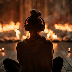 Fire Serenity: Relaxation Music Flames - Ronnie Relaxation