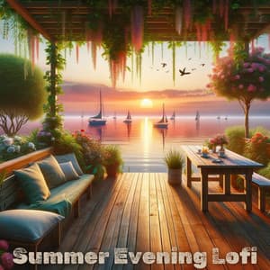 Summer Evening Lofi Mix, Study & Relax Beats - Gaming Lofi Mix