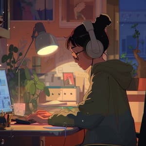 Lofi Study Zone: Focused Work Melodies - Lofi Beats for Work