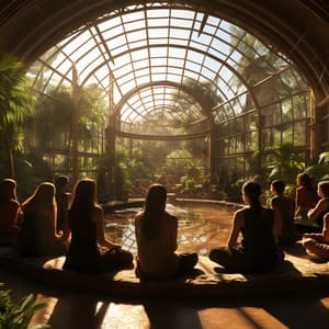 Meditación Consciente Junto Al Arroyo: Fluir Apacible Con El Cuarteto - Sonido Del Bosque y Naturaleza