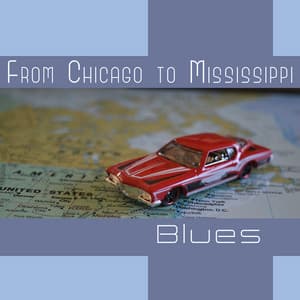 From Chicago to Mississippi - Blues for the Long Road, Relaxing Instrumental Guitar Sessions - Big Blues Corp City