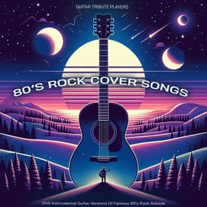 80's Rock Cover Songs - Chill Instrumental Guitar Versions Of Famous 80's Rock Ballads - Guitar Tribute Players