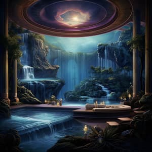 Harmonic Waters: Music for River Spa Tranquility - Hidden Gems Nature