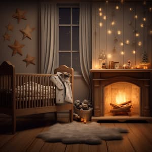 Baby's Fiery Lullaby: Harmony in Flames - Night Sounds