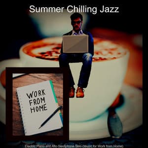 Electric Piano and Alto Saxophone Solo - Summer Chilling Jazz