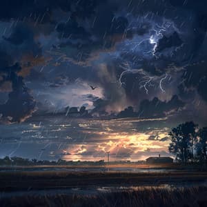 Tranquil Binaural Rain and Thunder Sleepscapes - Sleepy Parents