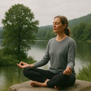 Meditation Music for Deep Calm - Easy Ambient Mind Body Soul Healing Meditation Music