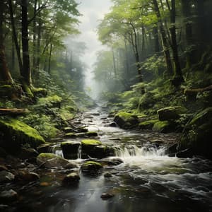 Momentos De Yoga Lluvioso: Sonido Ambiental Y Armonía Serena Del Agua - Biblioteca de muestras ambientales