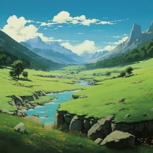 Zen's Melodic Embrace - Meditation Rain Sounds