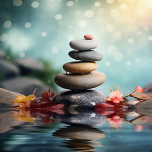 River Flow Yoga Melodies: Tranquil Music by the Gentle Stream - Luna Waterfall