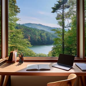 Mente Enfocada: Melodías Para Un Estudio Productivo - hombre de tablero