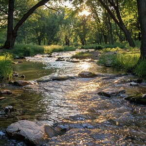 Meditación En El Río Con Flujo Suave Para La Atención Plena - Electro Vendetta