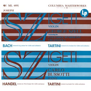 Joseph Szigeti Plays Bach, Händel & Tartini - Joseph Szigeti