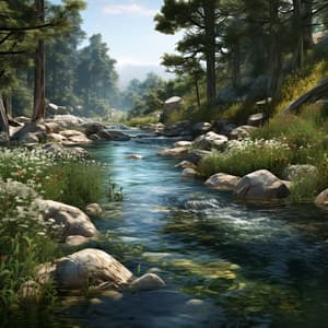 River's Gentle Lullaby: Tranquil Water Tunes - Lullabies Fairy