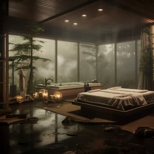 Massage in Rain's Embrace: Rainy Drizzles Madrigal - INDAYA