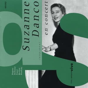 Récital au Festival de Vichy 1955 - Suzanne Danco