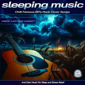 Sleeping Music: Chill Famous 80's Rock Cover Songs And Calm Music For Sleep and Stress Relief - Ambient Sleep Music Academy