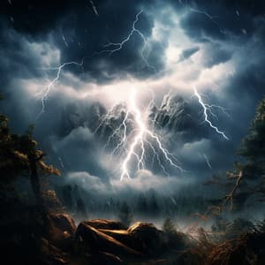 Work amid Thunder: Productive Storm Sounds - Healing Music Playlist