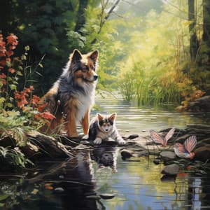 Canino Binaural: Ecos De Relajación Para Perros - Música Calmante para Cachorros