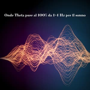 Onde Theta pure al 100% da 1-4 Hz per il sonno - Hz Frequenza