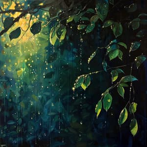 Toque Relajante De La Lluvia: Lluvia Suave Para Masajes - Espacio vacio