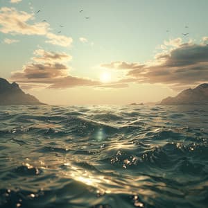 Binaural Meditation with Ocean Waves - Motivational Divine Meditation Zone