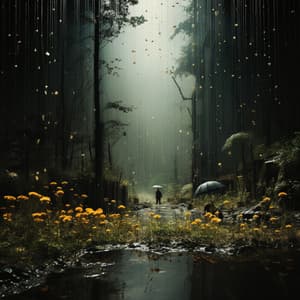 Masaje En El Oasis De La Lluvia: Aguas Calmantes Y Sonido Ambiental Suave - Calma diaria