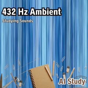 432 Hz Ambient Studying Sounds - AI Study
