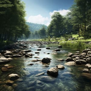 Study with Water: Ambient River Sounds - Study Music Experience