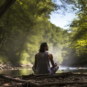 Foco De La Corriente: Sonidos Binaurales Zen - Sonidos de agua y río