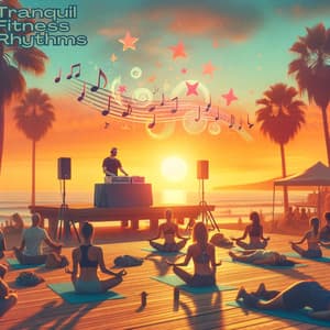 Tranquil Fitness Rhythms: Chillhouse Workouts by the Sunset - Music for Fitness Exercises