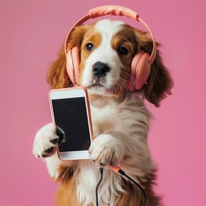 Cadencias Caninas: Sonidos Gentiles Para Perros - Olas de música para perros