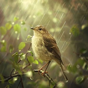 Nana De La Lluvia De La Naturaleza: Sueño Reconfortante De Aves Binaurales - 92 96 Hz - Ruido Blanco para Dormir