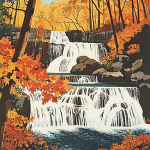 Waterfall Wanderlust: Invigorating the Mind with Nature's Elixir - Rivers and Streams