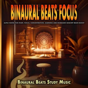 Binaural Beats Focus: Alpha Waves for Study, Focus, Concentration, Learning and Increased Memory Brain Boost - Binaural Beats Study Music
